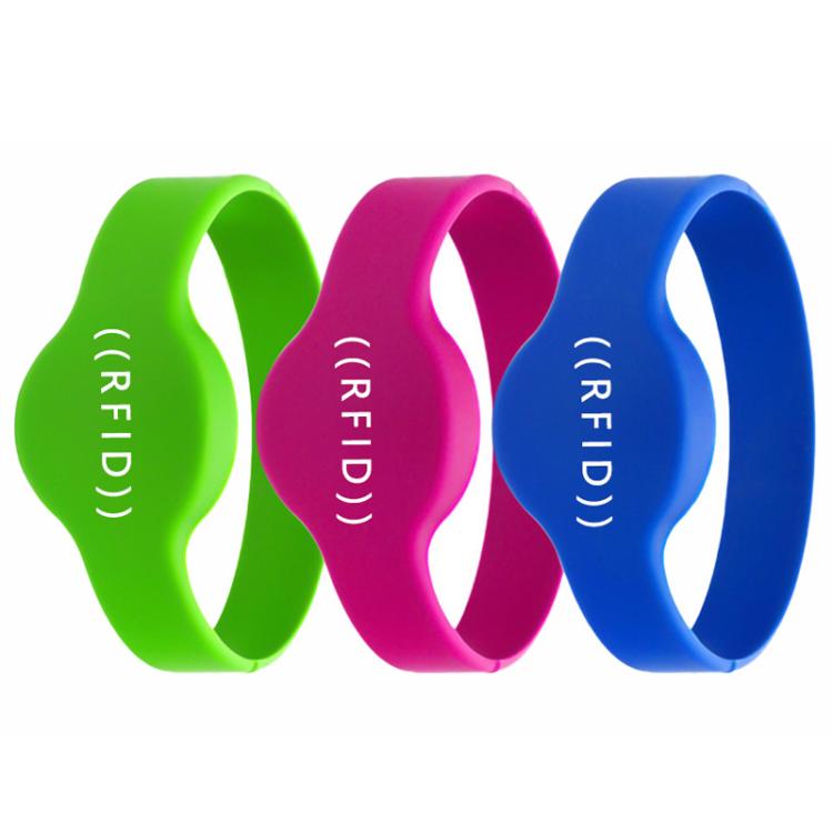 

C02 IC Chip NFC Waterproof Silicone RFID Wristbands