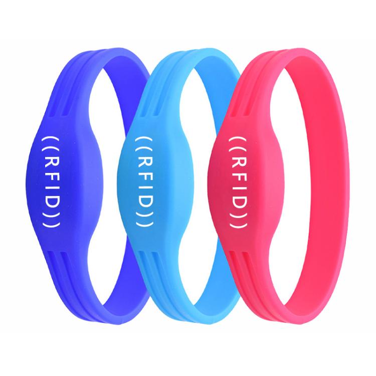 

C04 IC Chip NFC Waterproof Silicone RFID Wristbands