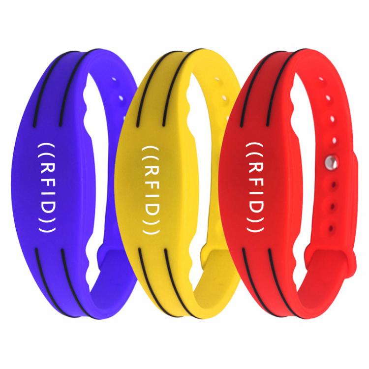 

C16 IC Chip NFC Waterproof Silicone RFID Wristbands