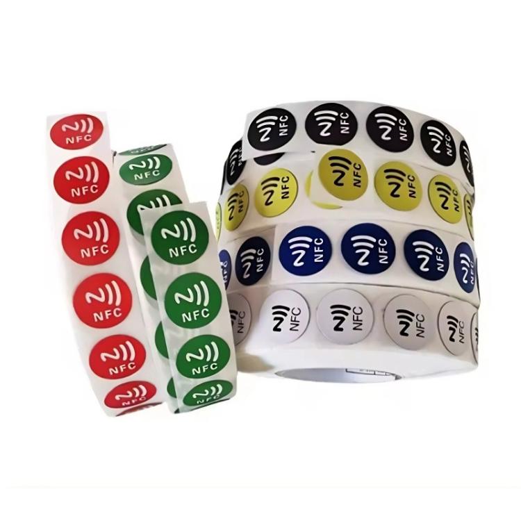 

NFC Music Tags Sticker with Ntag216 Chip RFID Labels Anti-metal Inlay 30x30mm
