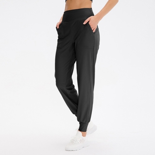 

Autumn And Winter Loose Sports Trousers For Ladies (Color:Black Size:L)