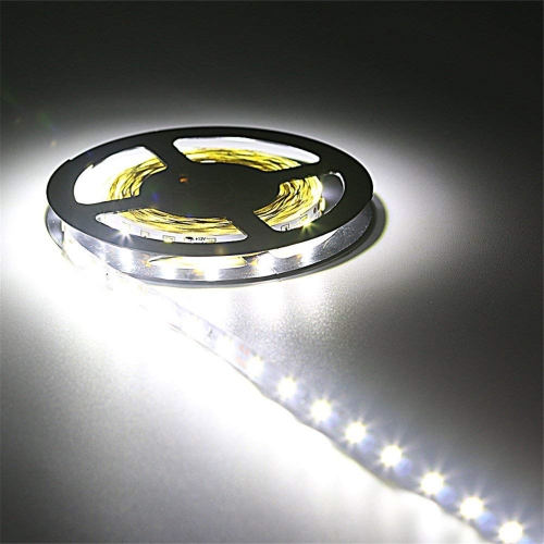 

YWXLight 5M LED Strip Lights,2835SMD Non-Waterproof LED Strip DC 12V 300LED LED Light Strips (Cold White)