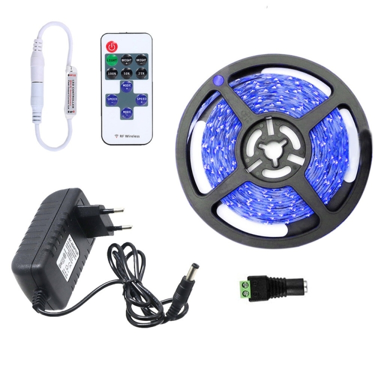 Remote Led Strip Kit Dimmable Light Strip Kit, 5m LED Ribbon, Non-Waterproof For Indoor ...