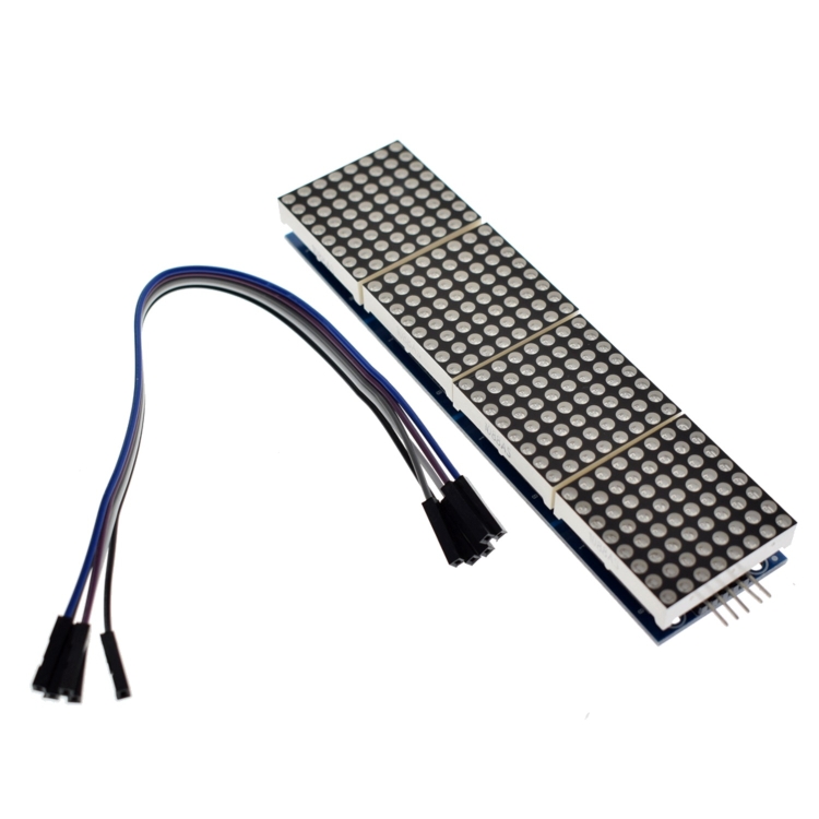 MAX7219 Módulo De Control De Pantalla De Matriz De Puntos 4 En 1 Pa Arduino 3272496008083