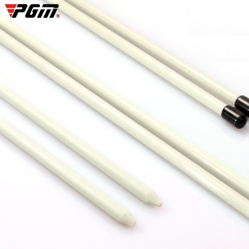 PGM 2 bâtons d'alignement de golf PCS Tiges d'entraînement en fibre de  verre pour