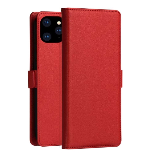 

DZGOGO MILO Series PC + PU Horizontal Flip Leather Case for iPhone 11, with Holder & Card Slot & Wallet (Red)