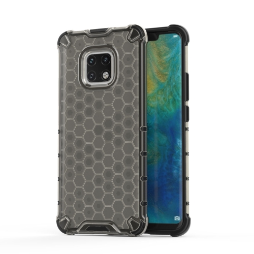 

Shockproof Honeycomb PC + TPU Case for Huawei Mate 20 Pro (Black)