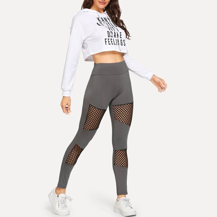 Fishnet Yoga Leggings