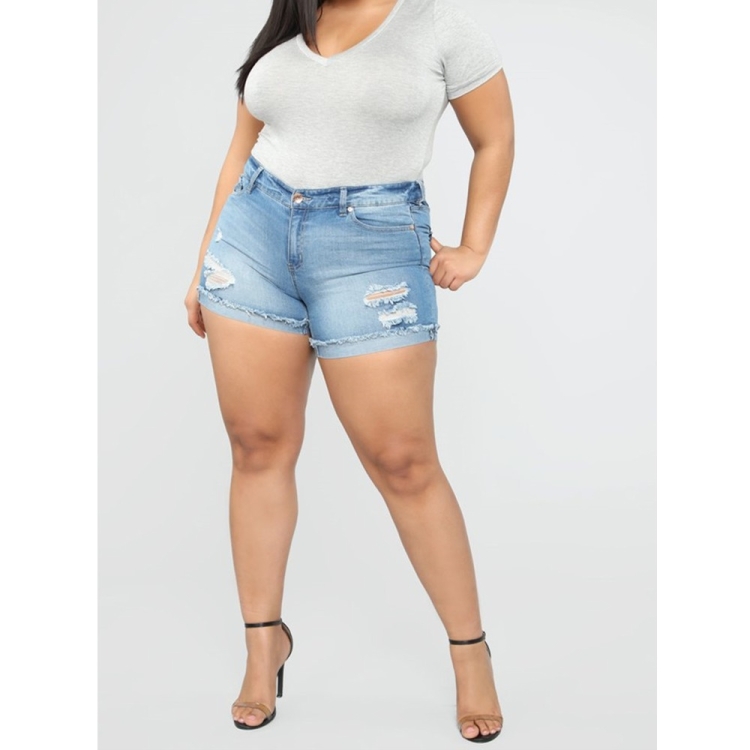 Plus Sized Cowgirl Shorts Hot Pants 
