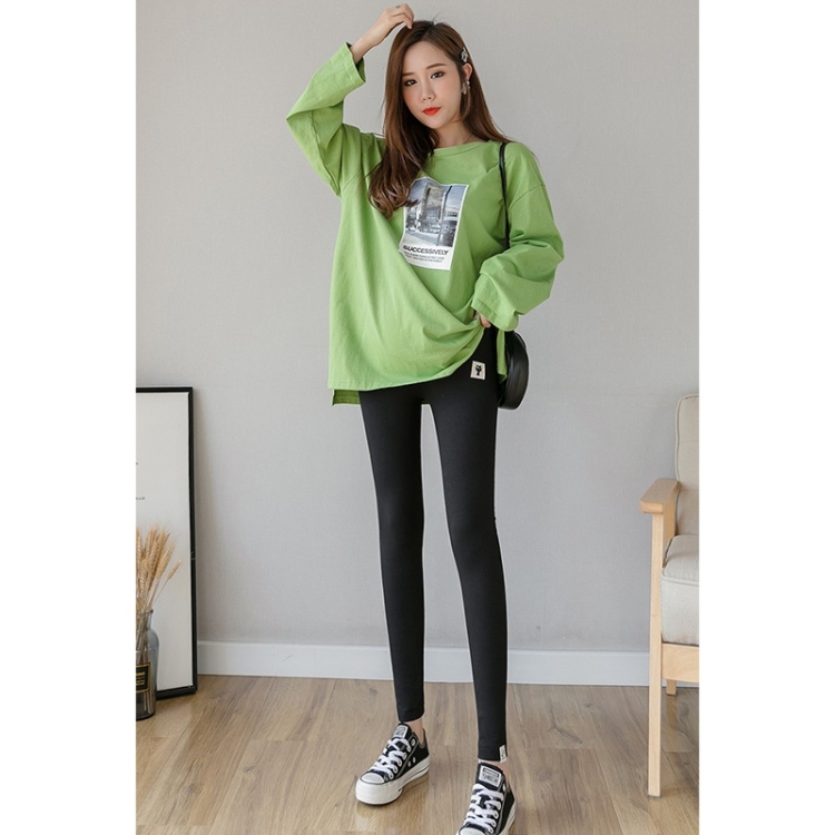 

Pregnant Women Bottoming Pants (Color:Black Size:XXL)