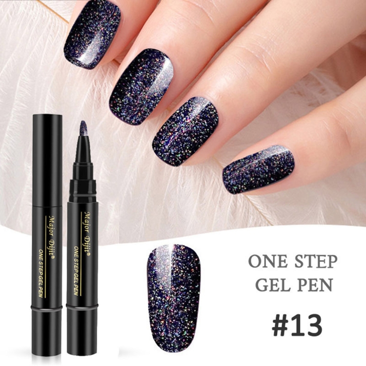 

Nail Polish 3 In 1 Nail Gel Pen Nail Pen Lazy Glue Long-lasting Nail Polish Pen 5ml