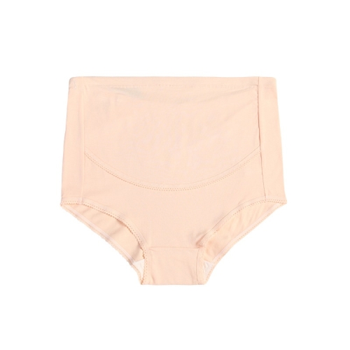 

3 PCS Pure Color Large Size Breathable High Waist Belly Lift Adjustable Maternity Panties (Color:Shrimp Size:M)