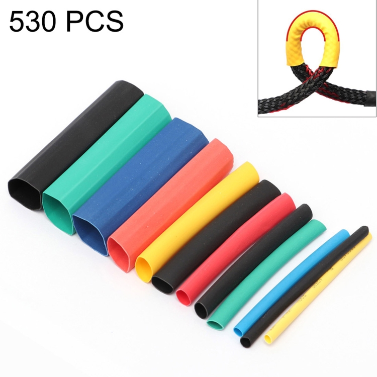 

530 Colorful PCS Waterproof High Toughness Oxidation Resistance Seal Heat Shrinkable Tube