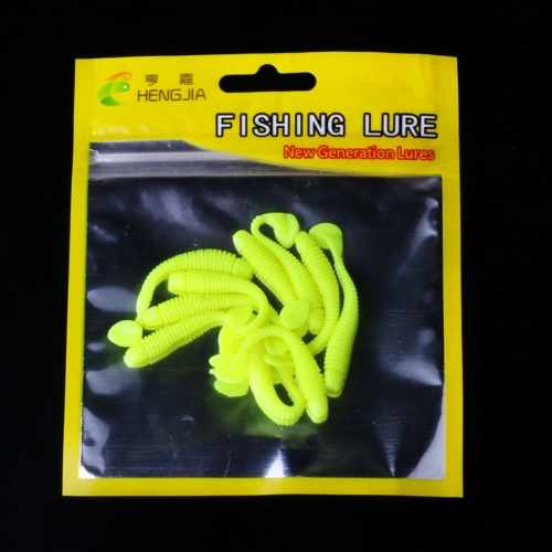 

HENGJIA SO041 5cm/0.6g 10 PCS Fishing Wobbler Soft Jigging Fishing Lure Worm Swimbaits Silicone Bait