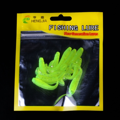 

HENGJIA SO041 5cm/0.6g 10 PCS Fishing Wobbler Soft Jigging Fishing Lure Worm Swimbaits Silicone Bait