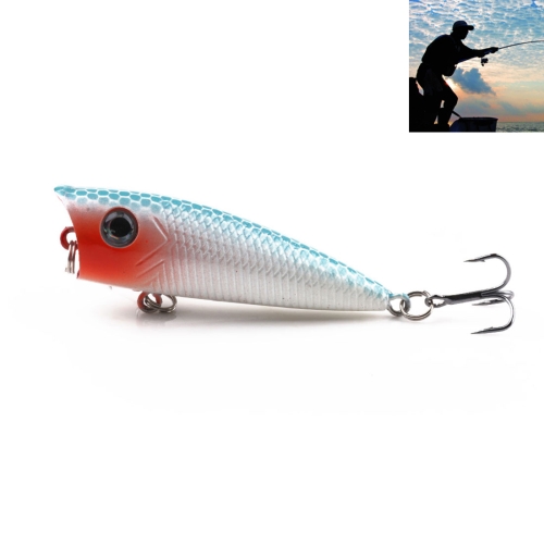 HENGJIA PO032 8cm/12g Simulation Hard Baits Fishing Lures with Hooks Tackle  Baits Fit Saltwater and Freshwater (1#)