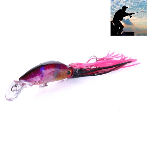 

HENGJIA JIZ002 10cm/16.6g Big Octopus Squid Shaped Hard Baits Long Shot Fishing Lures Tackle Baits Fit Sea Fishing and Freshwater Fishing (B)