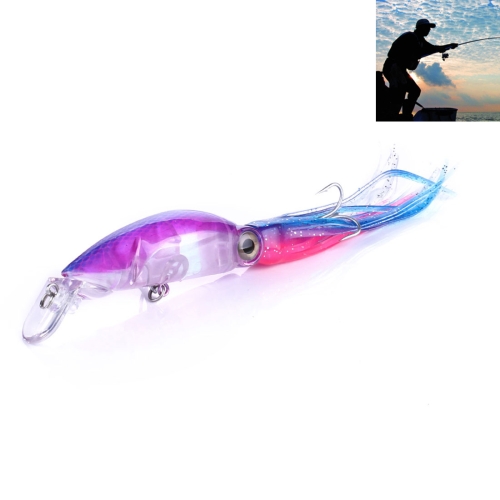 

HENGJIA JIZ002 10cm/16.6g Big Octopus Squid Shaped Hard Baits Long Shot Fishing Lures Tackle Baits Fit Sea Fishing and Freshwater Fishing (D)