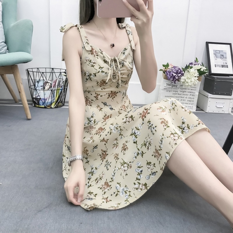 

All-match Slim Tube Top Mid-length Suspender Skirt (Color:5 Size:XL)