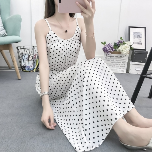 

Floral Cotton Silk Long Skirt Slim Suspender Skirt (Color:2 Size:XL)