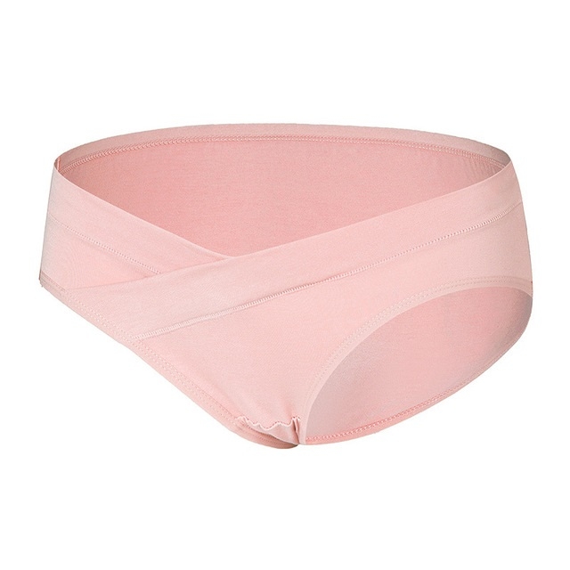 

Summer Thin Cotton Low-rise Belly Support Pregnant Woman Panties (Color:Light Pink Size:M)
