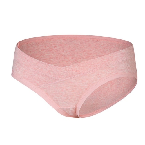 

Summer Thin Cotton Low-rise Belly Support Pregnant Woman Panties (Color:Color Cotton Pink Size:M)