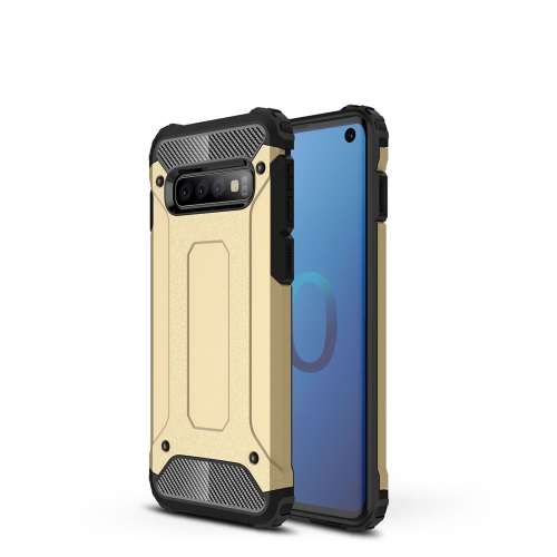 

Magic Armor TPU + PC Combination Case for Galaxy S10 (Gold)