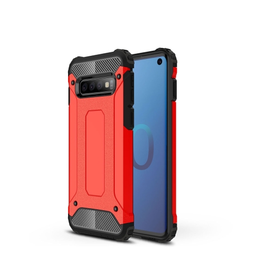 

Magic Armor TPU + PC Combination Case for Galaxy S10 (Red)