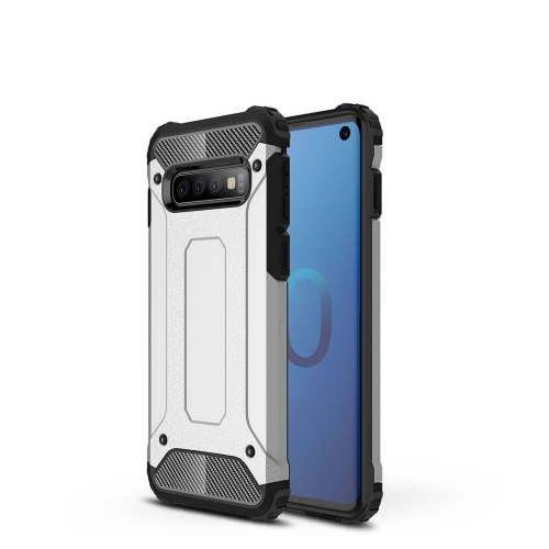 

Magic Armor TPU + PC Combination Case for Galaxy S10 (Silver)