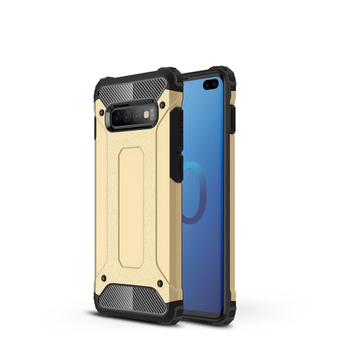 

Magic Armor TPU + PC Combination Case for Galaxy S10+ (Gold)