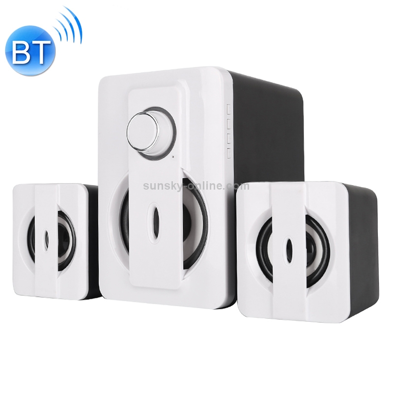 X3000 Stereo Heavy Bass Bluetooth Speaker, Support TF Card / USB / AUX / FM (White) X3000 Stereo Heavy Bass Bluetooth Speaker, Support TF Card / USB / AUX / FM (White)