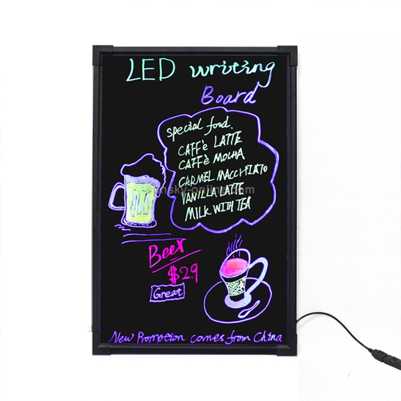 40x60cm Electronic Handwriting Fluorescent Board Glowing Advertising Blackboard