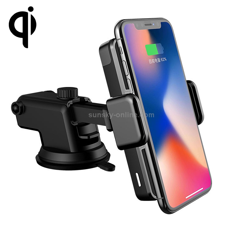 D09 Infrared Sensing Automatic Car Air Outlet Bracket Natural Vacuum Cleaner Qi Standard Wireless Charger D09 Infrared Sensing Automatic Car Air Outlet Bracket Natural Vacuum Cleaner Qi Standard Wireless Charger