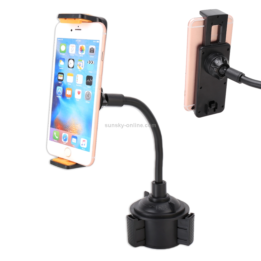 Portable Car Rearview Mirror Mobile Phone Bracket Portable Car Rearview Mirror Mobile Phone Bracket