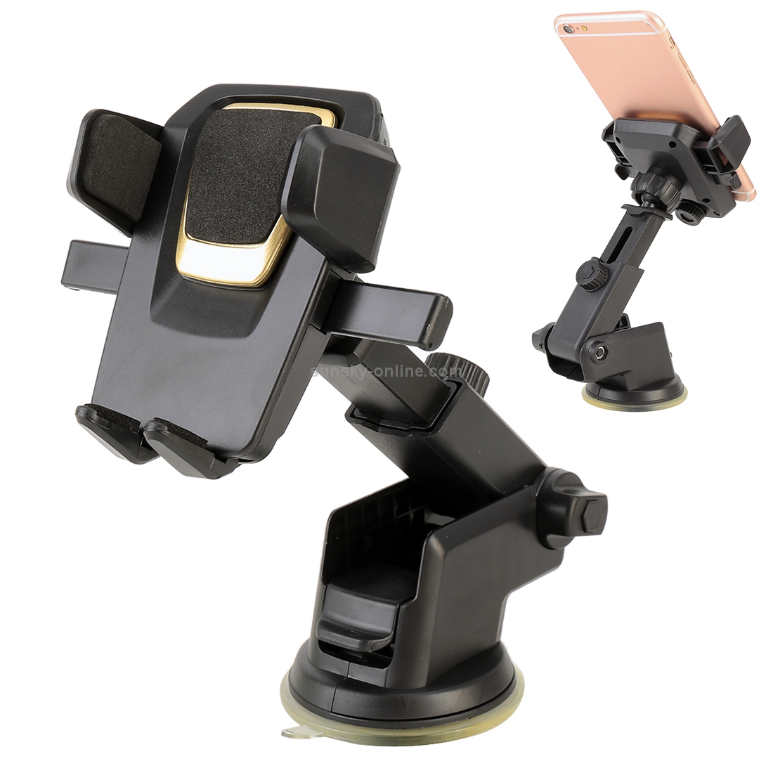 Second Generation King Kong Car Mobile Phone Holder (Gold) Second Generation King Kong Car Mobile Phone Holder (Gold)