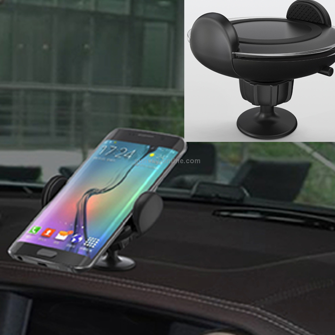 N8-2 9V 1.1A Output Double-sided Rubber Car Fast Wireless Charger N8-2 9V 1.1A Output Double-sided Rubber Car Fast Wireless Charger