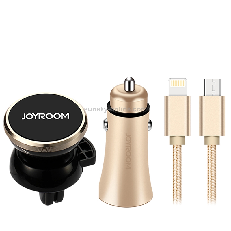 JOYROOM C-M213 Vehicle Charging Kit Dual USB Port 2.1A Car Charger JOYROOM C-M213 Vehicle Charging Kit Dual USB Port 2.1A Car Charger