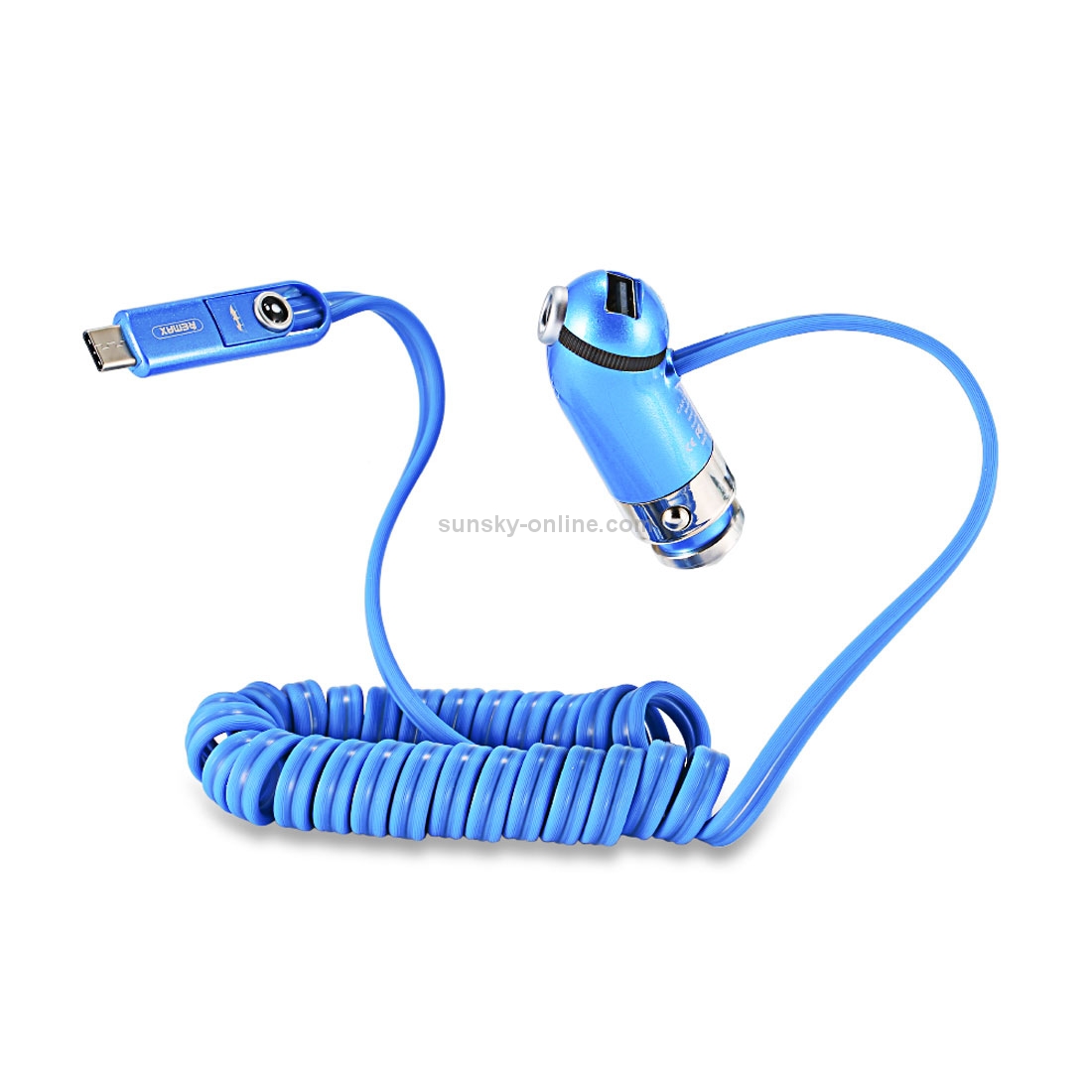 REMAX RCC211 5V 2.4A Output Smart Car Charger REMAX RCC211 5V 2.4A Output Smart Car Charger