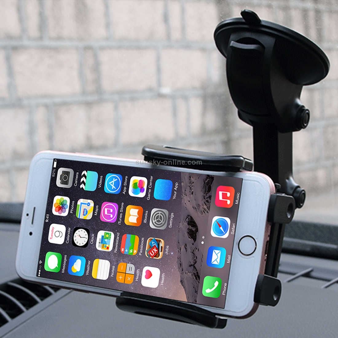 SHUNWEI SD-1121B Car Auto Multi-functional Adjustable Arm Double Layer PU Base Phone Mount Holder For Smartphones and GPS Length between 48mm and 109mm SHUNWEI SD-1121B Car Auto Multi-functional Adjustable Arm Double Layer PU Base Phone Mount Holder For Smartphones and GPS Length between 48mm and 109mm