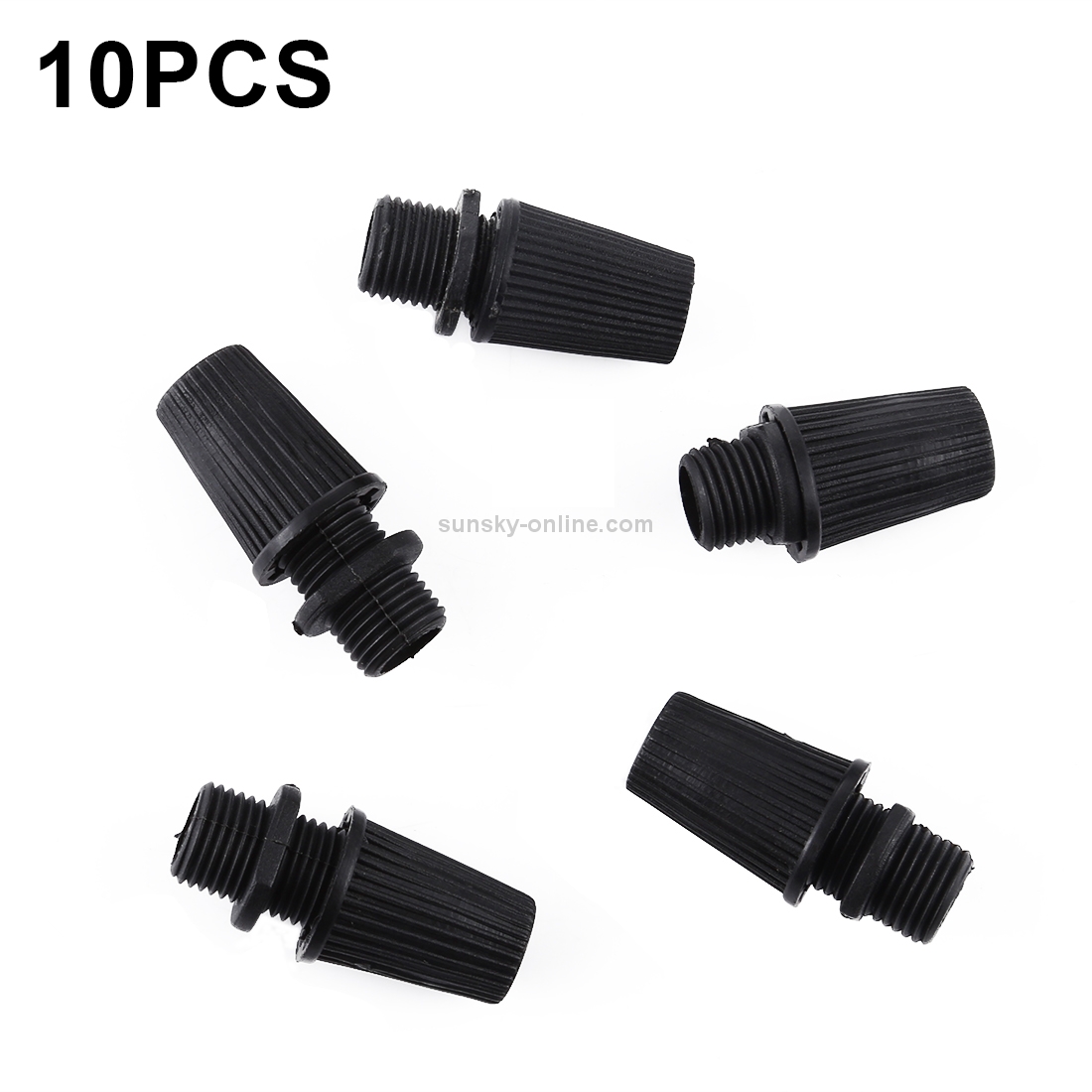 10 PCS Lamps Lighting Accessories 007 Lock Line Buckle Pendant Lamp Buckle / Plastic Buckle / Line Buckle (Black)