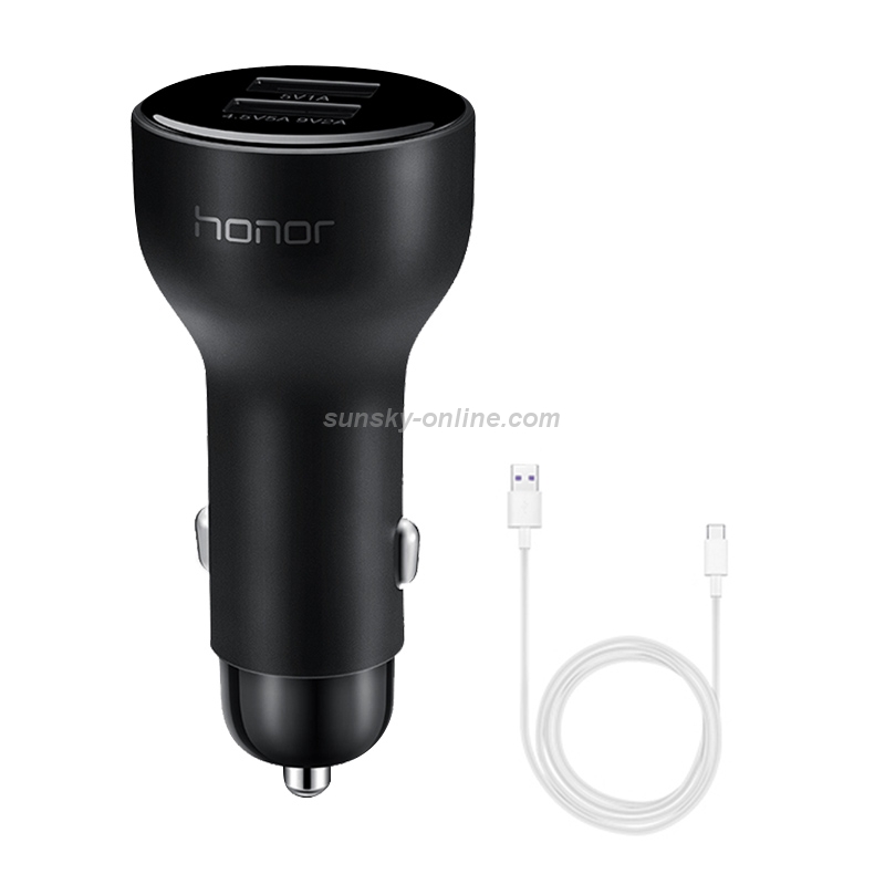 Honor AP38C 5V 4.5A Car Charger Fast Charging Version with Type-C Data Cable Honor AP38C 5V 4.5A Car Charger Fast Charging Version with Type-C Data Cable