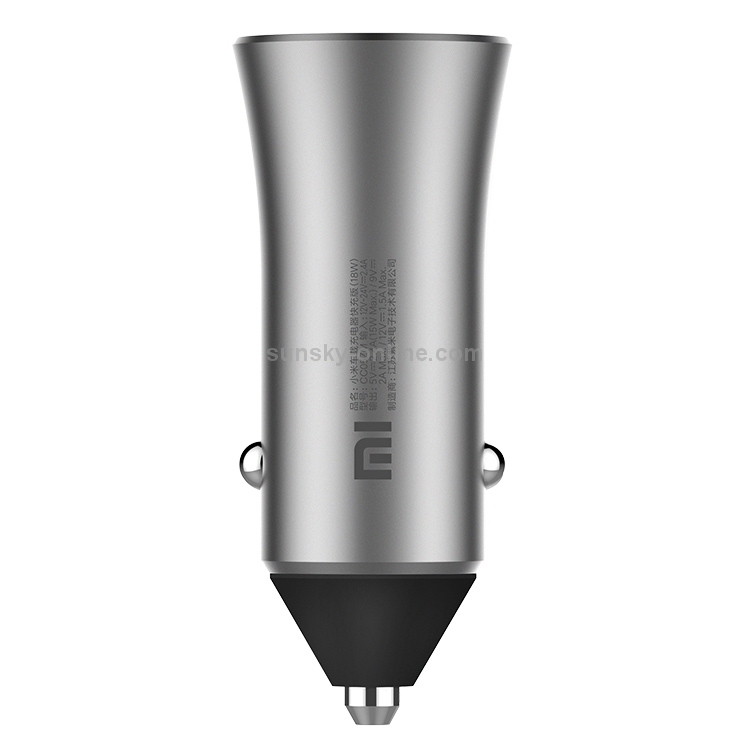 Original Xiaomi CC05ZM 18W Dual USB Ports Car Charger with LED Indicator Light Original Xiaomi CC05ZM 18W Dual USB Ports Car Charger with LED Indicator Light