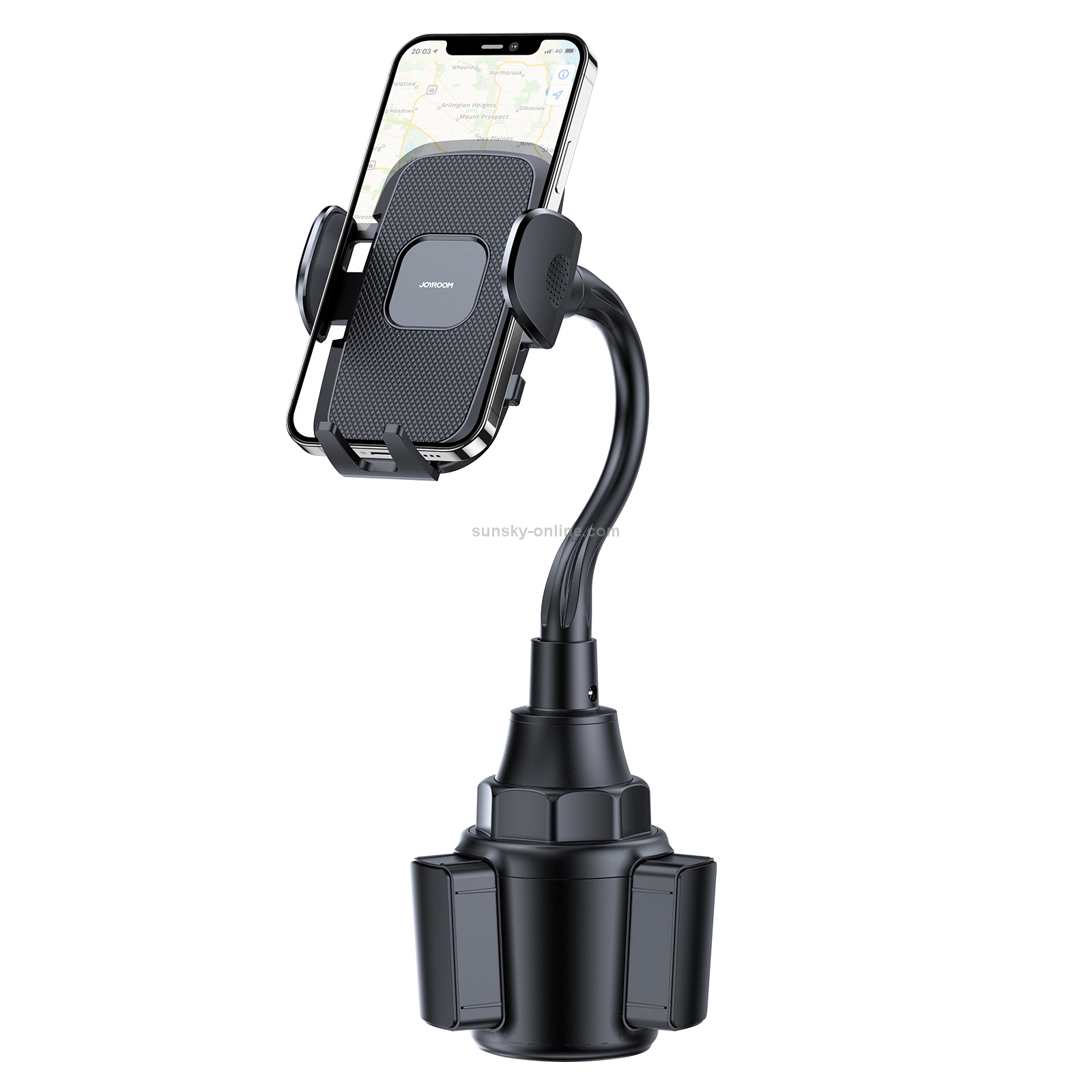 JOYROOM JR-ZS259 Car Cup Holder Phone Mount Extendable Base and Adjustable Arm Phone Holder (Black) JOYROOM JR-ZS259 Car Cup Holder Phone Mount Extendable Base and Adjustable Arm Phone Holder (Black)