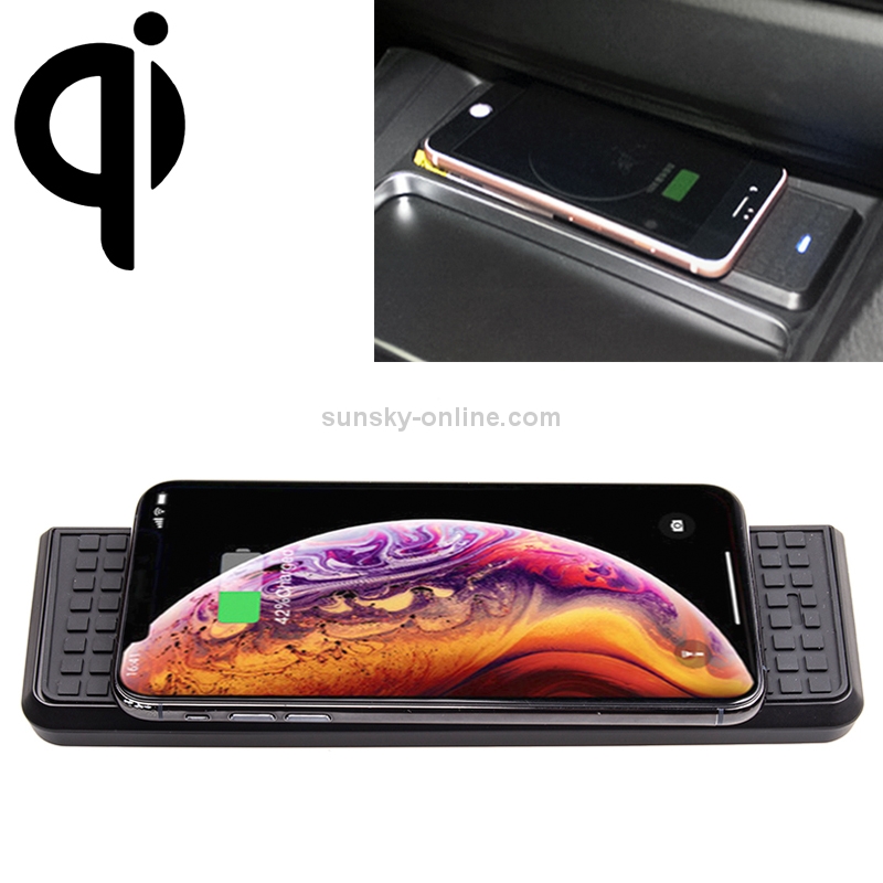 Car Qi Standard Wireless Charger 10W Quick Charging for BMW 3 Series / 4 Series 2014-2019, Left Driving Car Qi Standard Wireless Charger 10W Quick Charging for BMW 3 Series / 4 Series 2014-2019, Left Driving