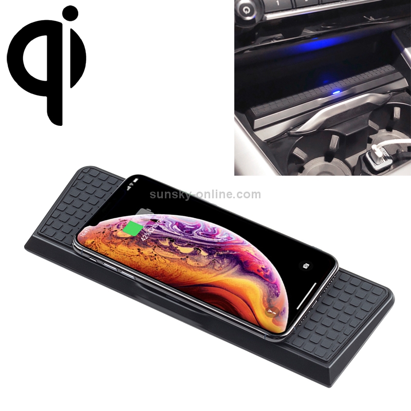 Car Qi Standard Wireless Charger 10W Quick Charging for BMW X3 / X4 2014-2017, Left Driving Car Qi Standard Wireless Charger 10W Quick Charging for BMW X3 / X4 2014-2017, Left Driving