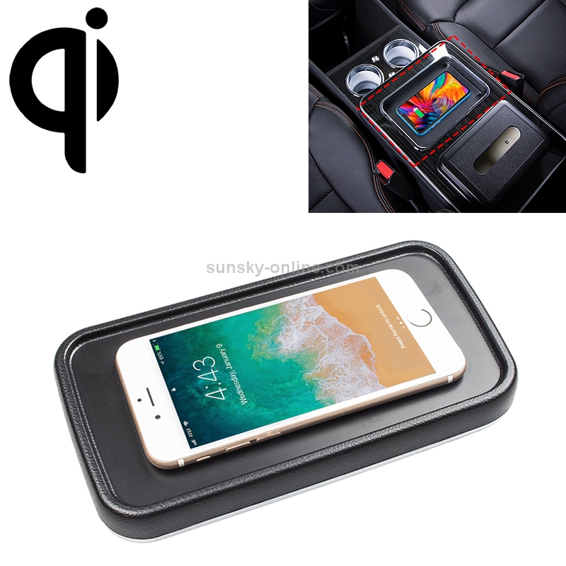 Car Qi Standard Wireless Charger 10W Quick Charging for Honda Elysion Rear Seats 2016-2019, Left Driving Car Qi Standard Wireless Charger 10W Quick Charging for Honda Elysion Rear Seats 2016-2019, Left Driving