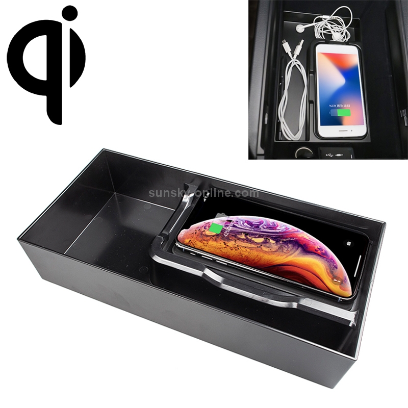 Car Qi Standard Wireless Charger 10W Quick Charging for Lexus ES300H 2014-2020, Left Driving Car Qi Standard Wireless Charger 10W Quick Charging for Lexus ES300H 2014-2020, Left Driving