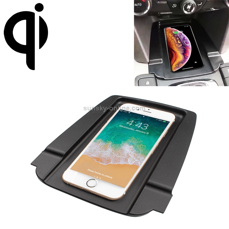 Car Qi Standard Wireless Charger 10W Quick Charging for Chevrolet Malibu 2016-2019, Left Driving Car Qi Standard Wireless Charger 10W Quick Charging for Chevrolet Malibu 2016-2019, Left Driving