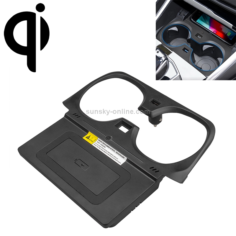 Car Qi Standard Wireless Charger 10W Quick Charging for BMW 3 Series 2020, Left Driving Car Qi Standard Wireless Charger 10W Quick Charging for BMW 3 Series 2020, Left Driving