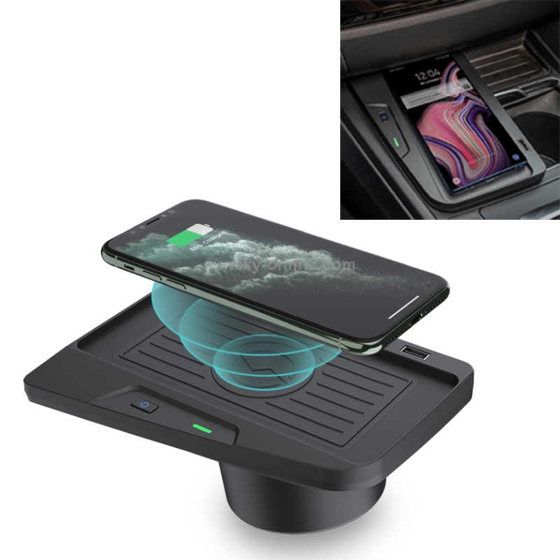Car Qi Standard Wireless Charger 10W Quick Charging for BMW 2016-2018 3 Series / 2018-2020 4 Series Car Qi Standard Wireless Charger 10W Quick Charging for BMW 2016-2018 3 Series / 2018-2020 4 Series